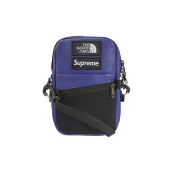 Supreme THE NORTH FACE Leather Sling Bag, Crossbody Bag Regular Unisex Blue
