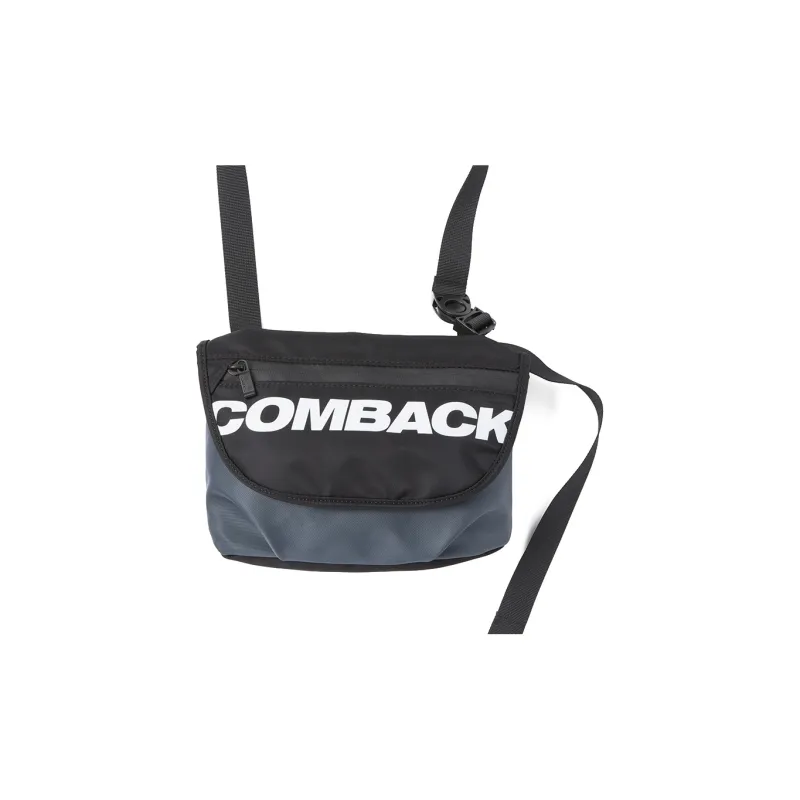 COMBACK Polyamide Crossbody Bag Trumpets Unisex Khaki Blue & Black Gray & Black Purple & Blue Green Patchwork-3