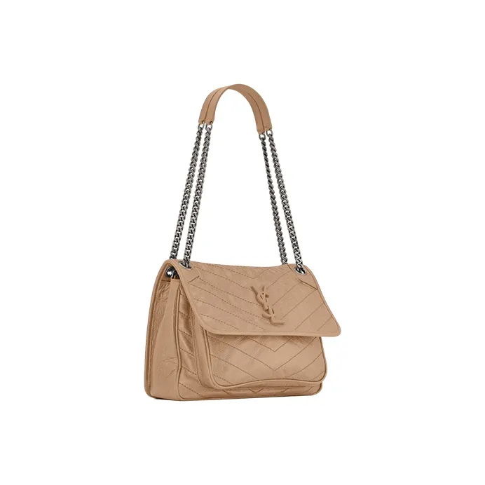 SAINT LAURENT Niki Leather Crossbody Bag, Shoulder Bag Women's-4