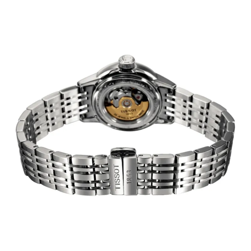 TISSOT Carlson Collection Mechanical Movement Women's Watch Watch 30mm Black Dial T085.207.11.051.00-1