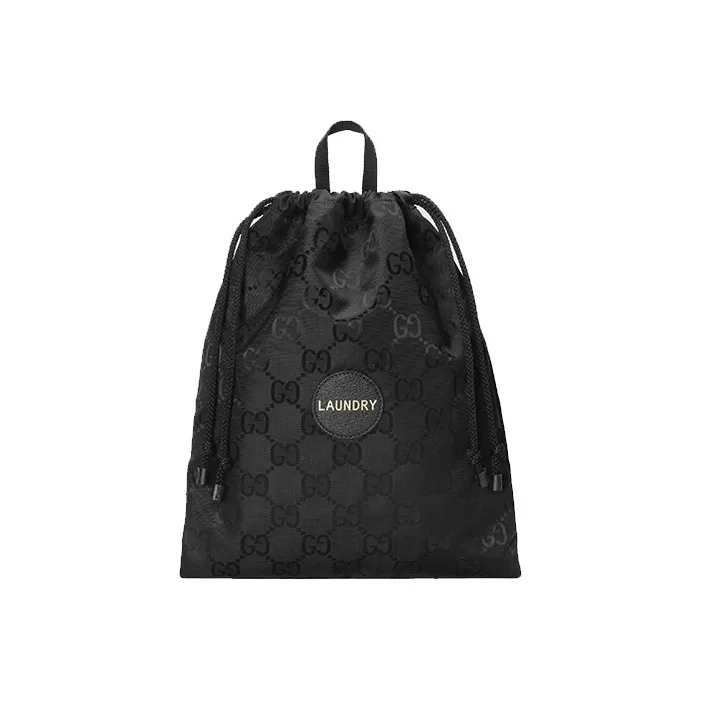 GUCCI Nylon Dry Cleaning Bags/Clutches Storage Bags Toiletry Bags Men's Black-0