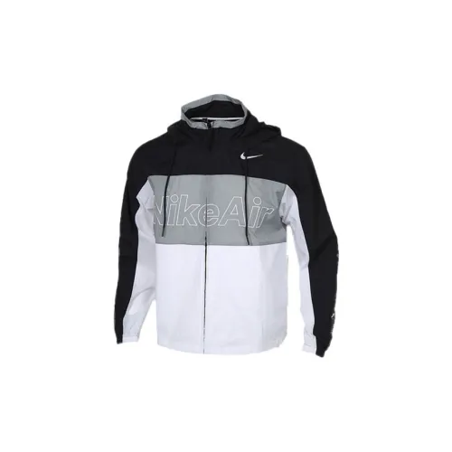 Nike Jackets Men Black/White/Gray Combination