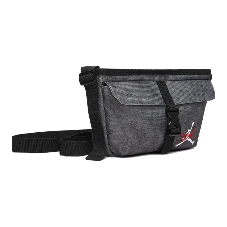 Jordan Polyester Crossbody Bag Shoulder Bag Men's Black-2