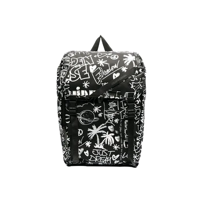 Golden Goose All-over Graphic Print Backpack-0