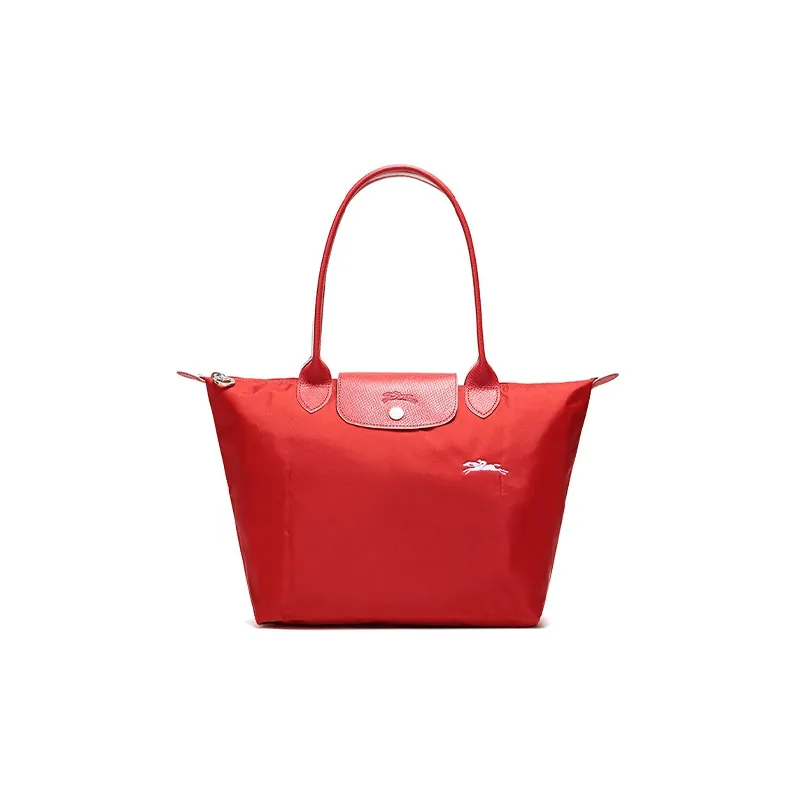 LONGCHAMP Le Pliage Club Fabric One Shoulder Handbag Women's Pitch Red-0