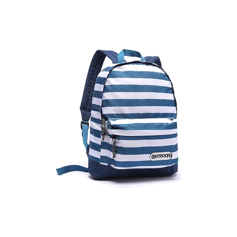 OUTDOOR PRODUCTS Canvas Backpack Regular Unisex Navy Blue/Bleached-2