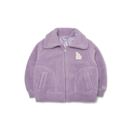 MLB Base Logo Jackets Unisex Purple