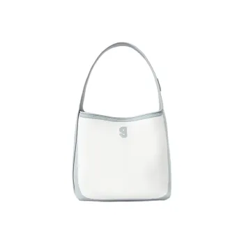 KUNOGIGI Fabric Bucket Bag Shoulder Bag Women's White/Blue/Black/Purple/Cyan/Blue Purple/Gradient Yellow