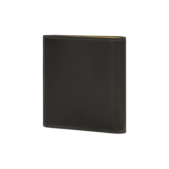 FENDI Multicolor Leather Wallet Men's Black/Yellow-1