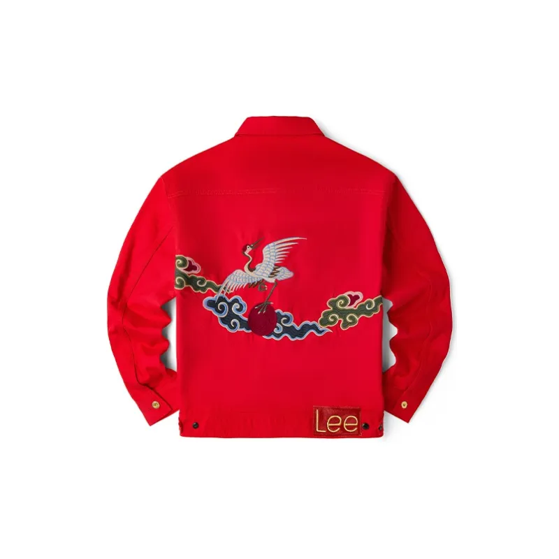 Lee Jackets Men True Red-1