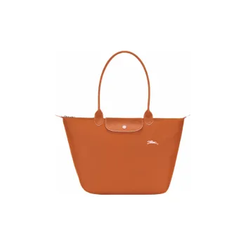 LONGCHAMP Le Pliage Canvas Tote Bag Shopping Bag Handbag Large Size Women's Rusty Red