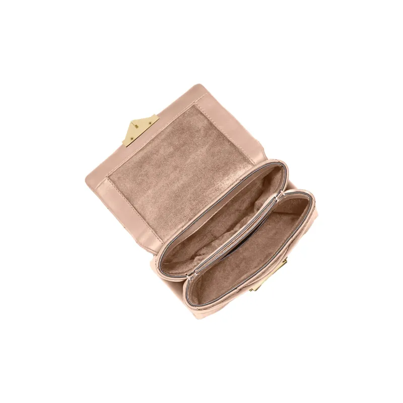 MICHAEL KORS Cece Sheepskin Shoulder Bag, Crossbody Bag Extra Small Women's Dusty Pink-1