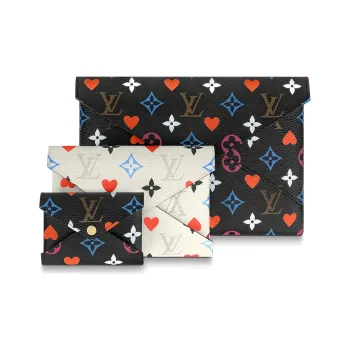 LOUIS VUITTON Kirigami Pochette Game On Black/White