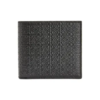 LOEWE Calfskin Wallet Men's Black
