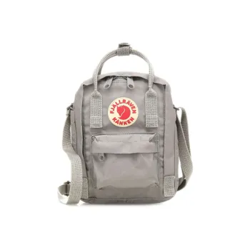 Fjallraven Kanken Polyester Crossbody Bag, Shoulder Bag Unisex Light Gray