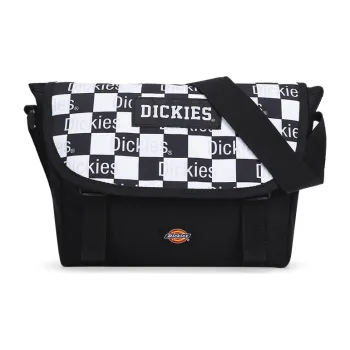 Dickies Polyester Messenger Bag, Crossbody Bag, Shoulder Bag Unisex Black
