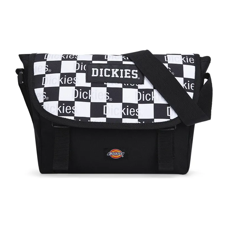 Dickies Polyester Messenger Bag, Crossbody Bag, Shoulder Bag Unisex Black-0