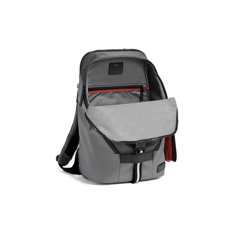 TUMI Tahoe Elastic Nylon Double-Shoulder Backpack Men's Gray-2