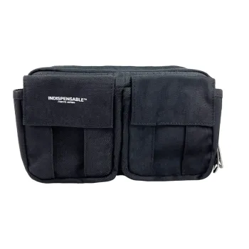 Indispensable Polyester Shoulder Bag Crossbody Bag Unisex Black