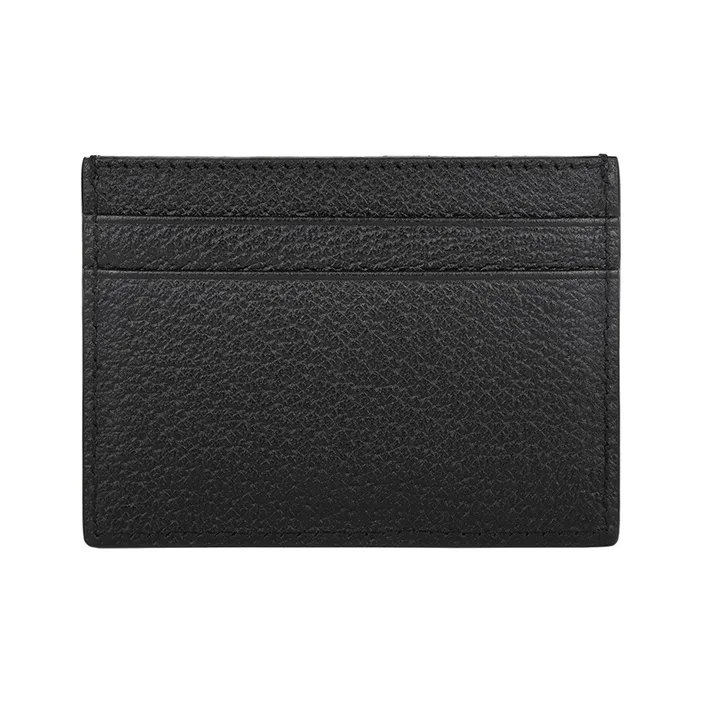 GUCCI Animalier Series Leather Card Holder Unisex Black-2