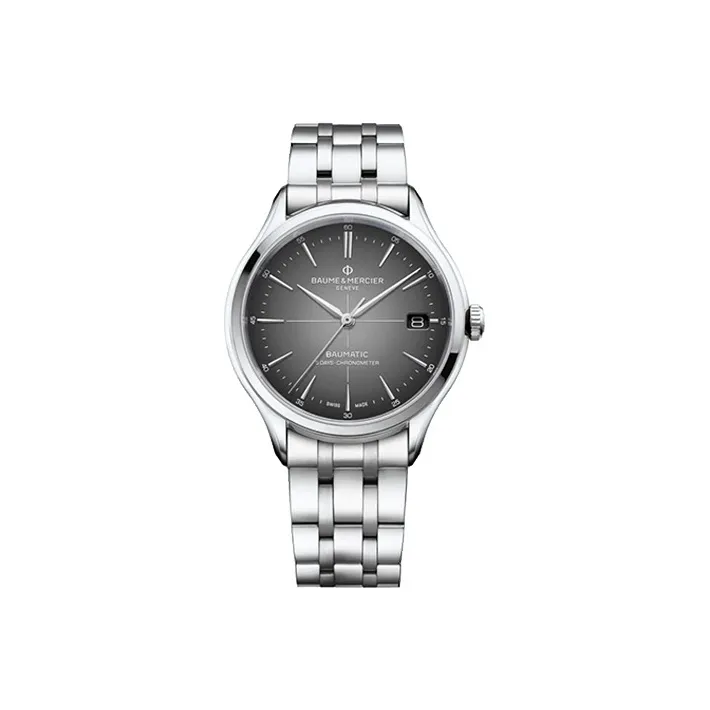 Baume & Mercier Creighton Collection Automatic Mechanical Movement Men's Watches Watch 40 Gray Dial M0A10551-0