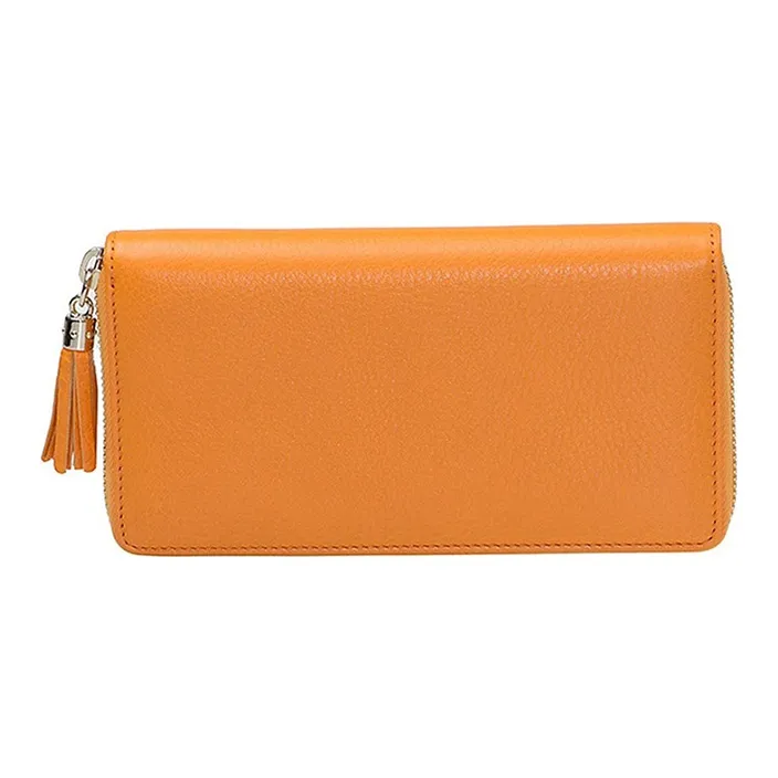 GUCCI Soho Leather Wallet Women's Yellow-3