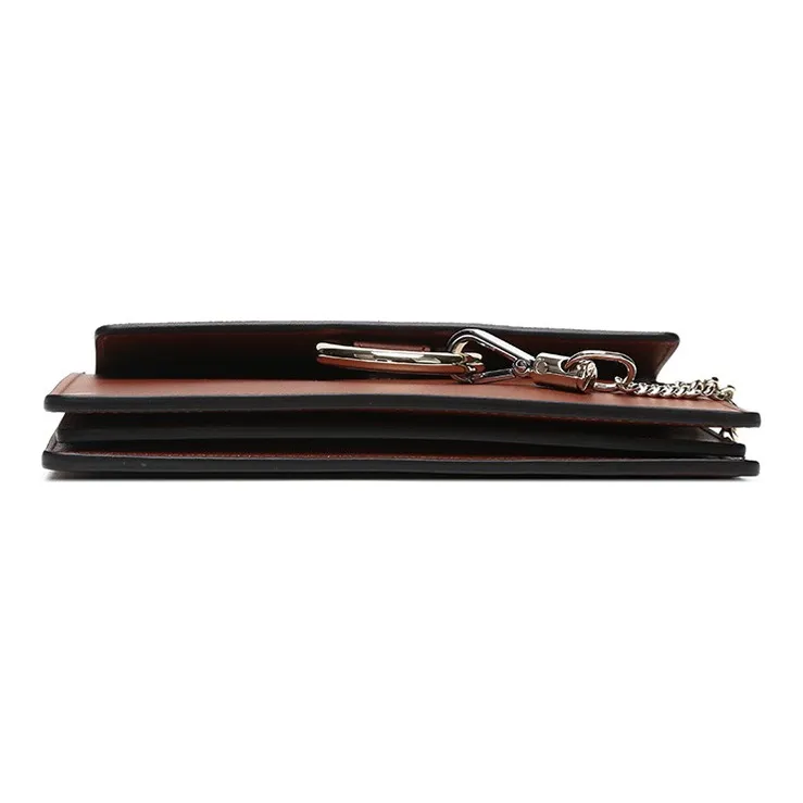 Chloe Cow Leather Crossbody Bag, Shoulder Bag Women's Brown-4