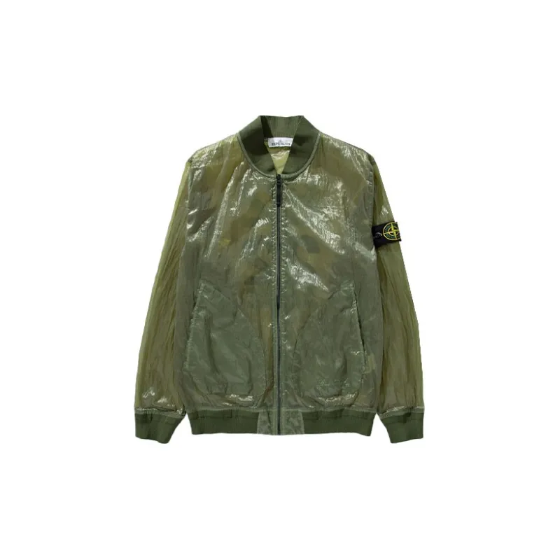STONE ISLAND Jacket Men's Olive-1