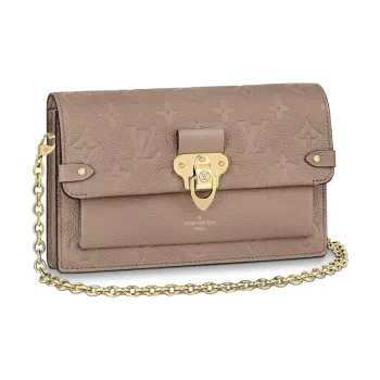 LOUIS VUITTON Vavin Cow Leather Weiwei An Crossbody Bag Regular Women's Milk Tea