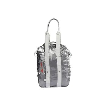 Adidas Originals Trefoil 032C Collaboration Polyurethane Handbag Unisex Light Gray
