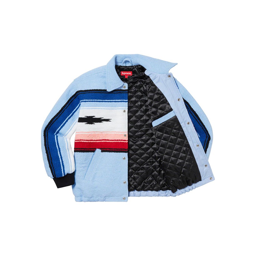 Supreme Tlaxcala Blanket Jacket Black M - POIZON Supreme Tlaxcala Blanket Jacket Black M - POIZON