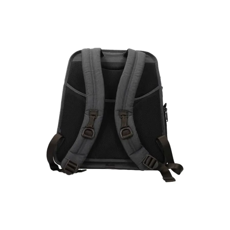 TUMI Polyester Backpack Regular Men's Gray/Brown-2