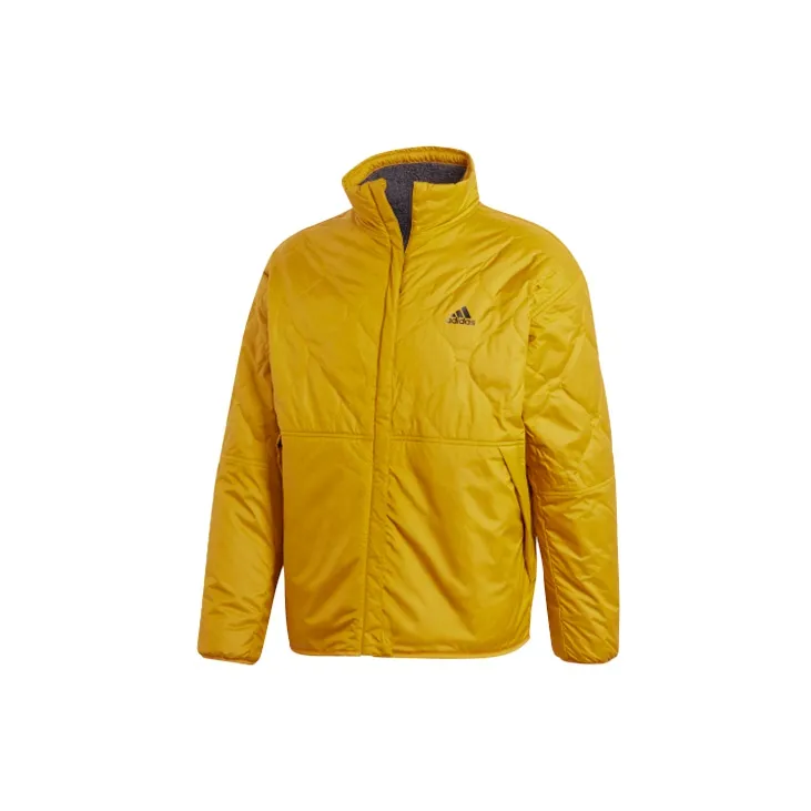 Adidas Puffer Jacket Men's Dark Heather Gray-1