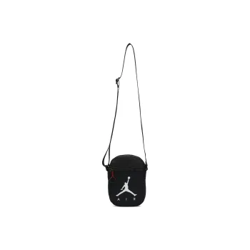 Jordan Polyester Cell Phone Pouch Shoulder Bag Crossbody Bag Small Size Unisex Black