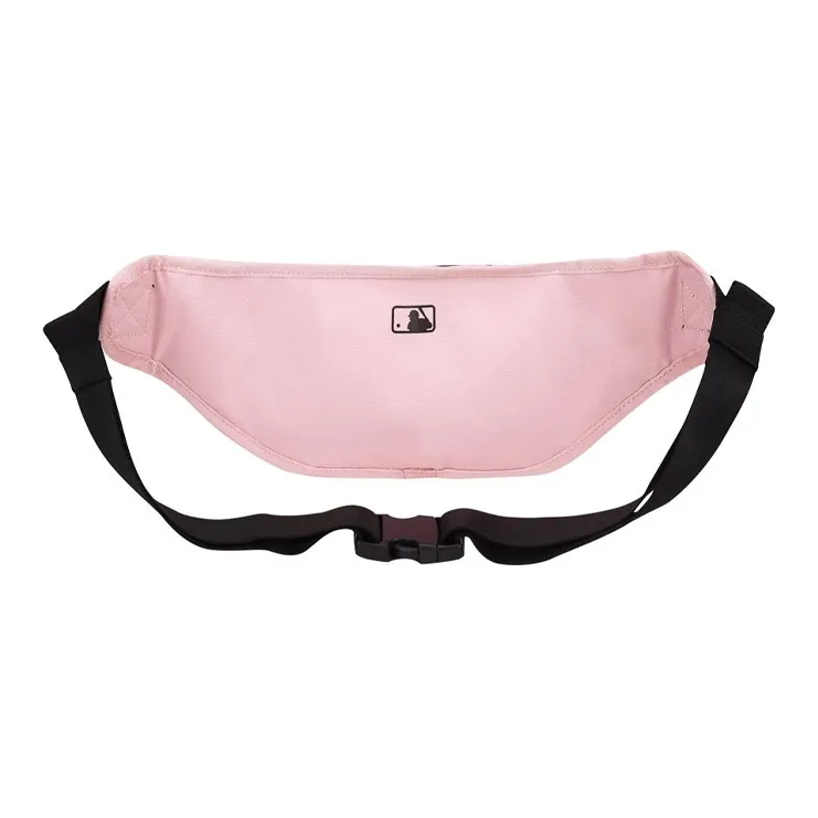 MLB Canvas With Polyester Crossbody Bag Sling Bag Fanny Pack Regular Unisex Cherry Blossom Pink-4