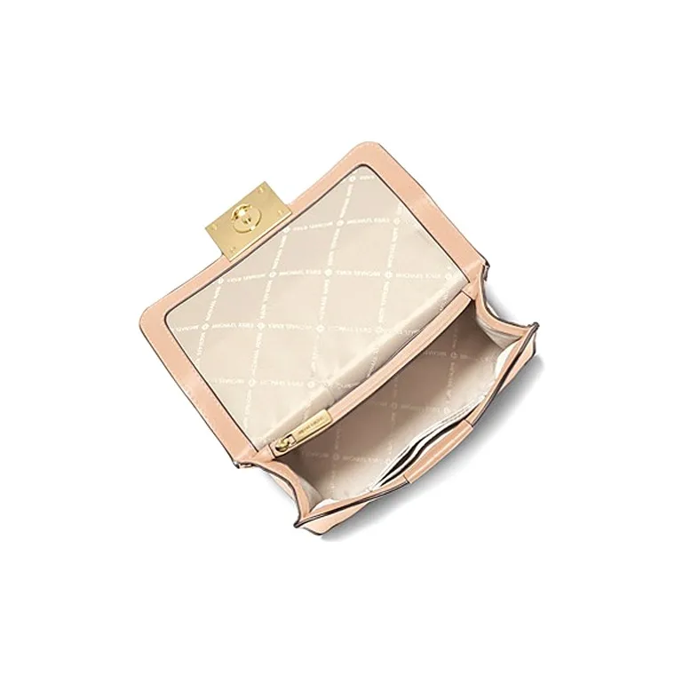 MICHAEL KORS Sonia Artificial Leather Shoulder Bag Crossbody Bag Small Size Women's Cream Pink-1