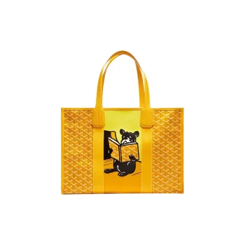 GOYARD Villette Tote Bag Mm Yellow