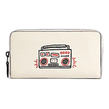 Keith Haring X COACH Accordion Zip Wallets
