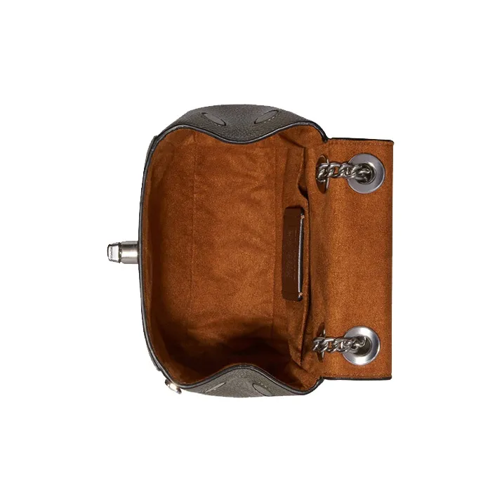 COACH Convertible Cow Leather Crossbody Bag, Backpack Large Size Women's Olive Green-2