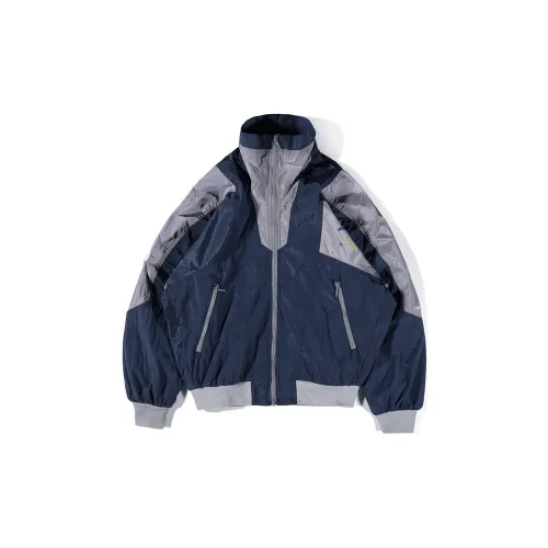 DAKYAM Jackets Unisex Dark Blue