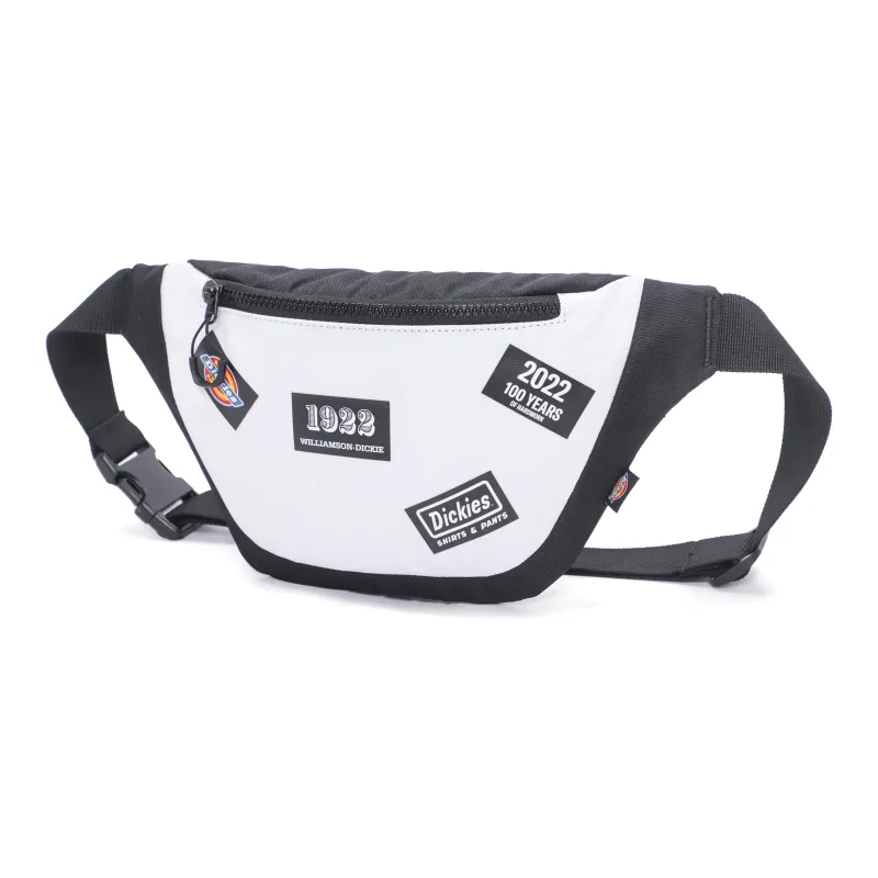 Dickies 100th Anniversary Polyester Sling Bag Fanny Pack Regular Unisex White-1