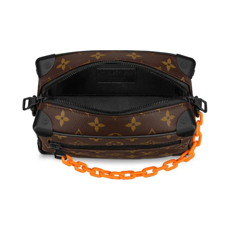 LOUIS VUITTON Mini Soft Trunk Monogram Brown/Orange-2
