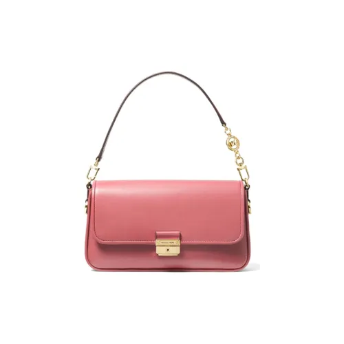 MICHAEL KORS Bradshaw Cow Leather Shoulder Bag Baguette Bag Shoulder Bag Women's Light Rose