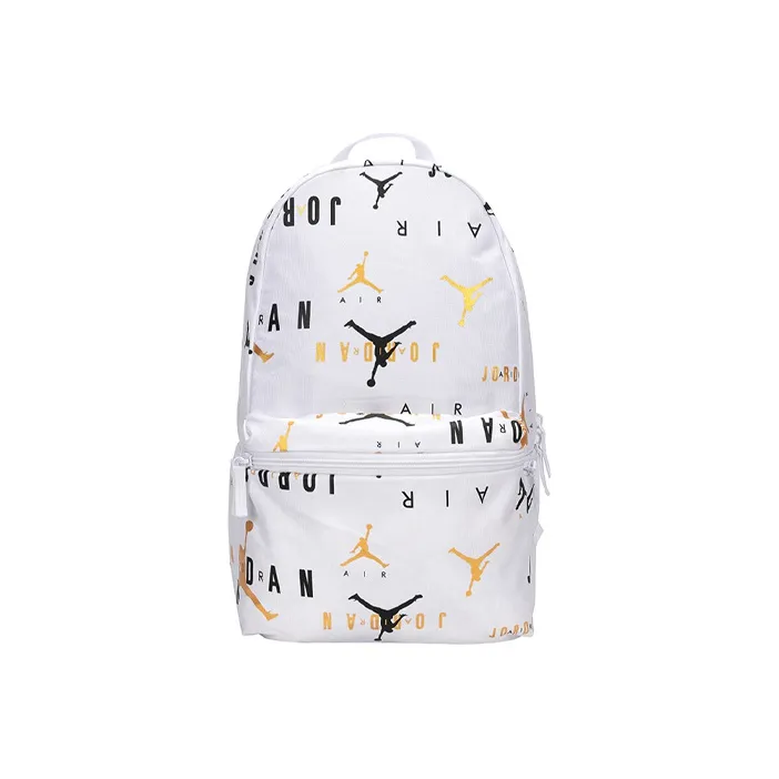 Jordan Polyester Backpack Regular Unisex White-0