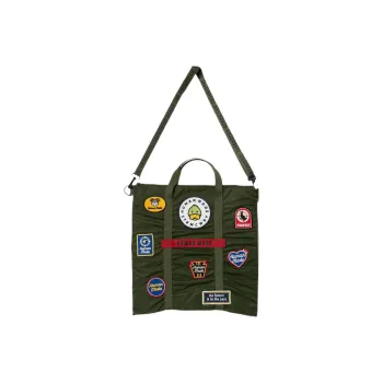 HUMAN MADE Nylon Shoulder Bag Regular Unisex Army Green