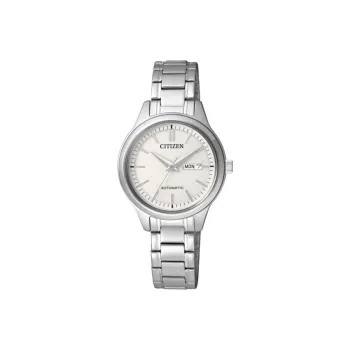 CITIZEN Automatic Mechanical Movement Stainless Steel Strap Watch 29mm Women's Watch Silver Dial PD7140 58A