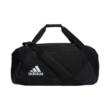 Adidas Polyester Portable Crossbody Bag, Travel Bag, Gym Bag Unisex Black
