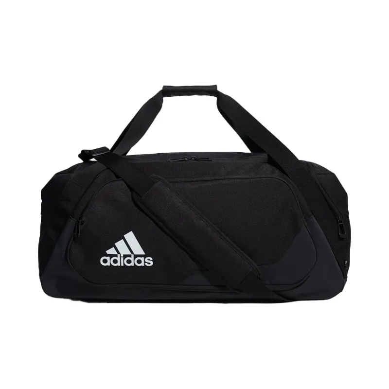 Adidas Polyester Portable Crossbody Bag, Travel Bag, Gym Bag Unisex Black-0