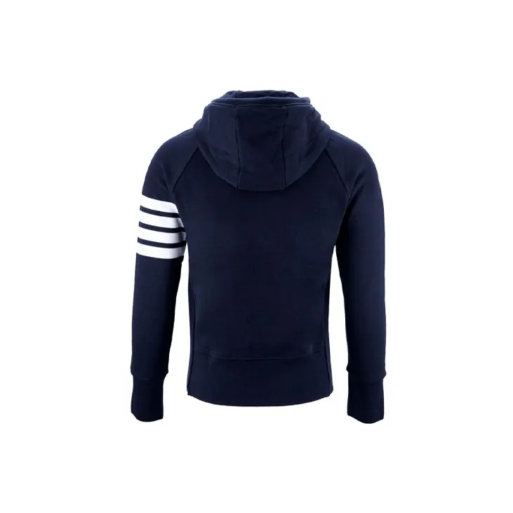 THOM BROWNE 4 Bar Striped Zipped Jacket-1