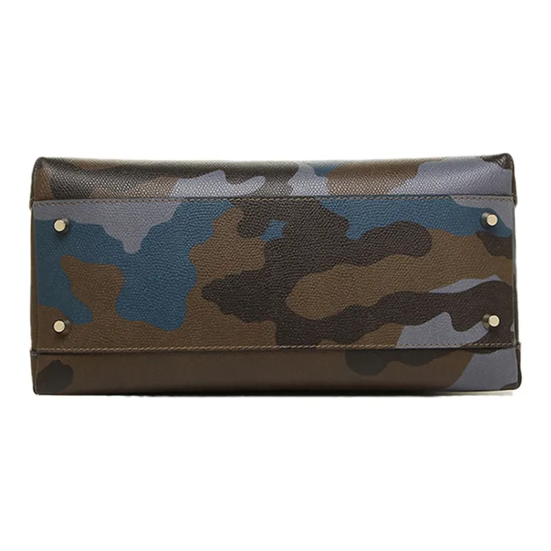 Furla Piper Collection Cow Leather Shoulder Bag, Handbag Women's Camouflage-2